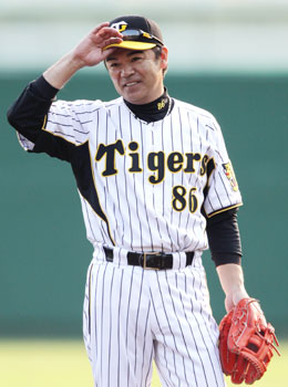阪神タイガース 古る 和田豊 監督#86 実使用 直筆サイン入り